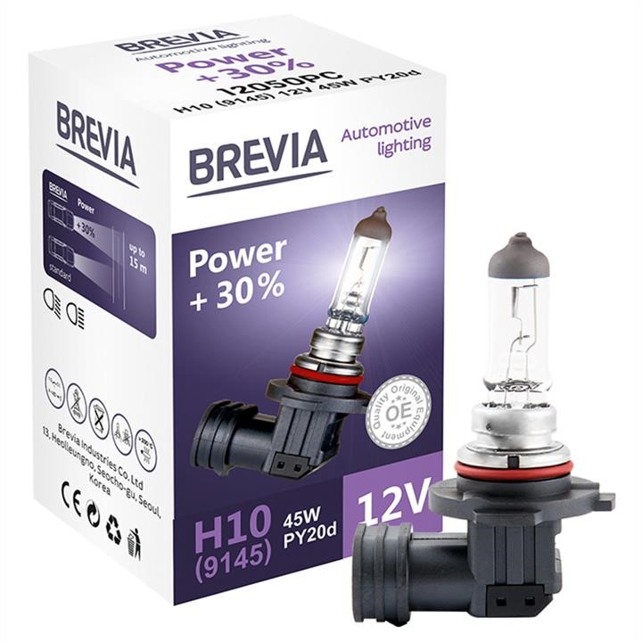 Brevia 12050PC Галогенова лампа Brevia H10 12V 45W PY20d Power +30% CP 12050PC: Приваблива ціна - Купити у Польщі на 2407.PL!