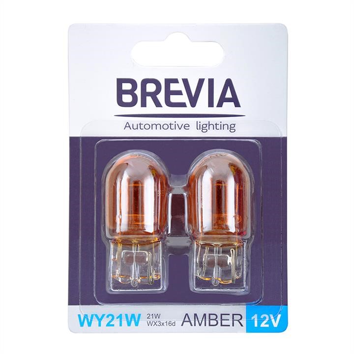 Brevia 12312B2 Incandescent lamp Brevia WY21W 12V 21W WX3x16d AMBER B2, 2 pcs. 12312B2: Buy near me in Poland at 2407.PL - Good price!