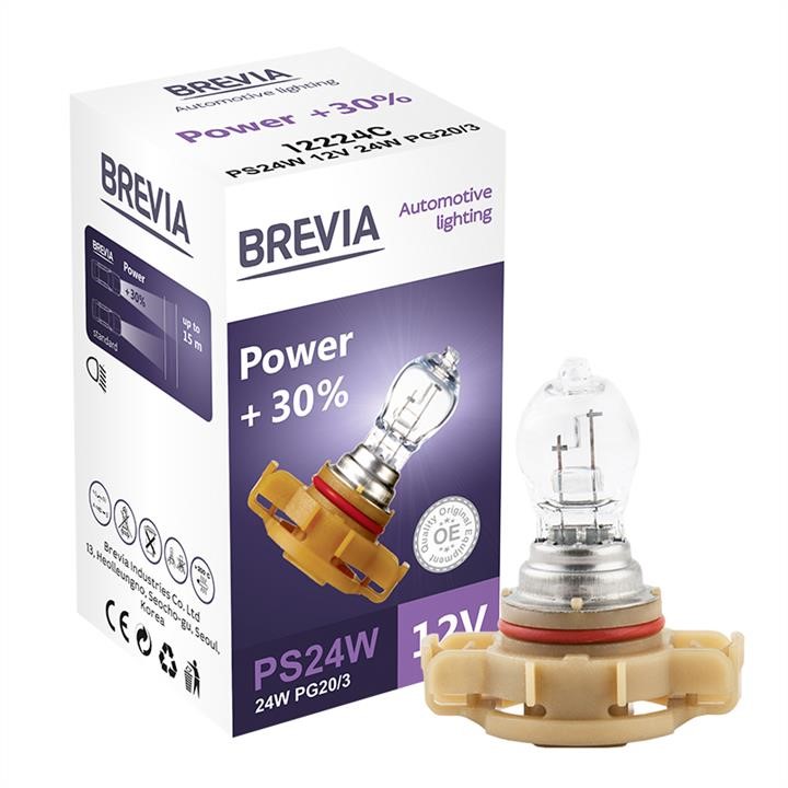 Brevia 12224C Halogen lamp Brevia PS24W 12V 24W PG20/3 Power +30% CP 12224C: Buy near me in Poland at 2407.PL - Good price!