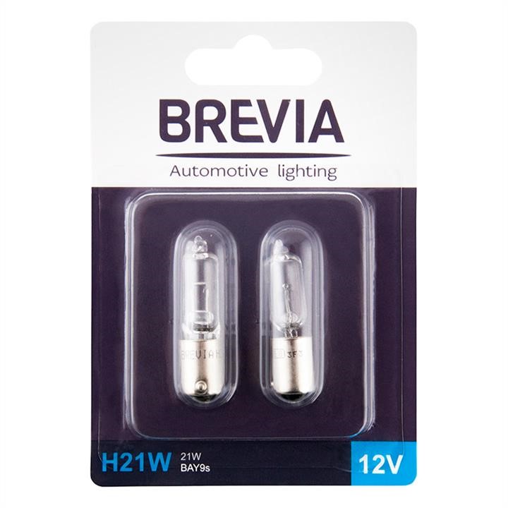 Brevia 12329B2 Incandescent lamp Brevia H21W 12V 21W BAY9s, 2 pcs. 12329B2: Buy near me in Poland at 2407.PL - Good price!