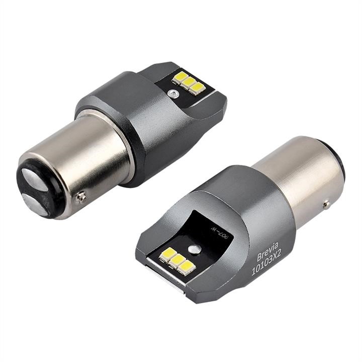 LED-Autolampe Brevia Power P21&#x2F;5W 330Lm 6x3020SMD 12&#x2F;24V CANbus, 2 pcs. Brevia 10103X2