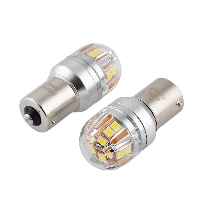 LED-Autolampe Brevia S-Power P21W 330Lm 15x2835SMD 12&#x2F;24V CANbus, 2 pcs. Brevia 10201X2