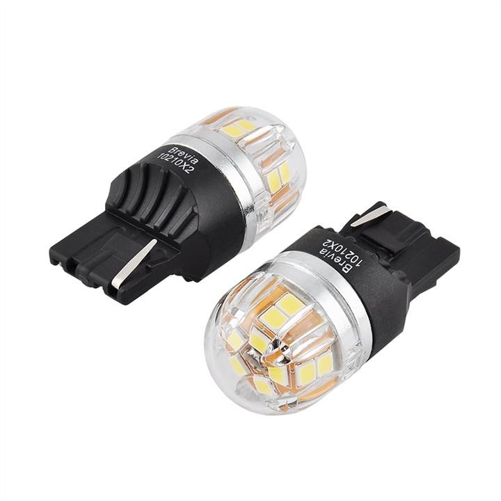 LED автолампа Brevia S-Power W21W 330Lm 15x2835SMD 12&#x2F;24V CANbus, 2шт Brevia 10210X2