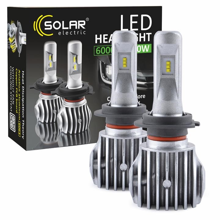 Solar 8607 Lampa LED Solar H7 12-24V 6500K 6000Lm 40W Cree Chip 8607: Dobra cena w Polsce na 2407.PL - Kup Teraz!