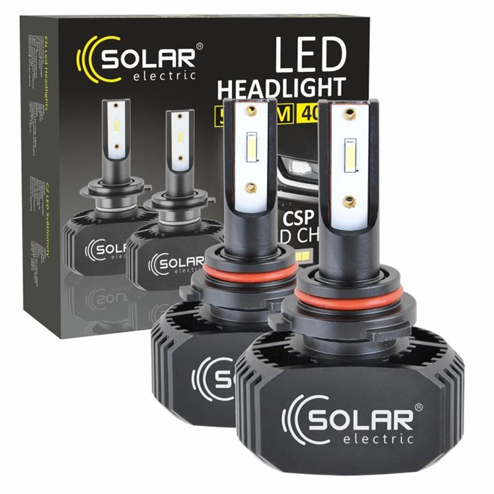 Solar 8206 LED lamp Solar HB4 12-24V 6000K 5000Lm 40W, CSP1860 2 pcs. 8206: Buy near me in Poland at 2407.PL - Good price!