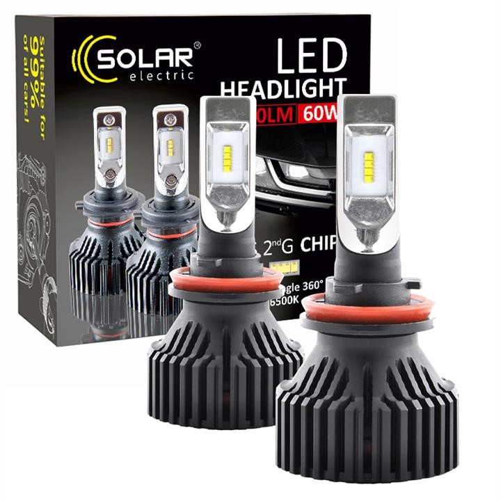 Solar 8311 LED lamp Solar H11 12-24V 6500K 8000Lm 60W ZES Chip 8311: Buy near me at 2407.PL in Poland at an Affordable price!