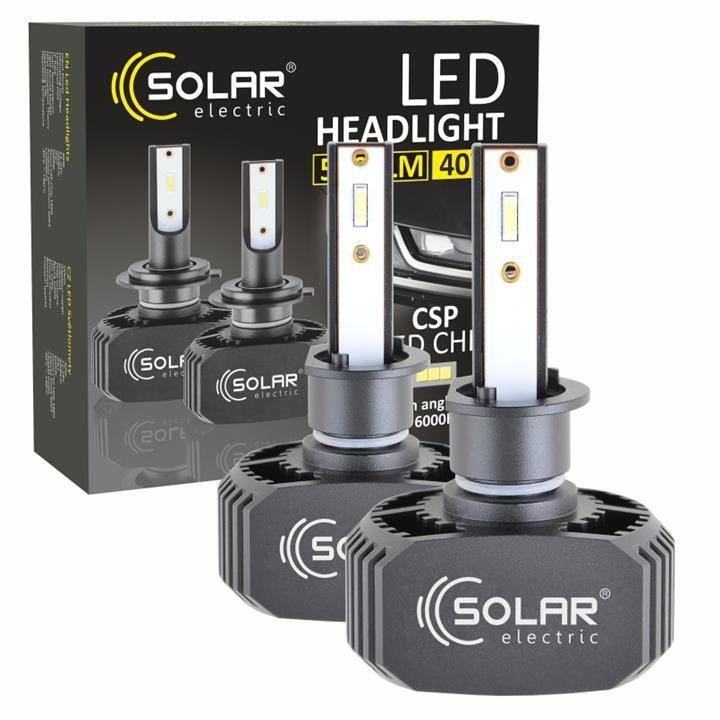 Solar 8201 LED lamp Solar H1 12-24V 6000K 5000Lm 40W CSP1860 2 pcs 8201: Buy near me in Poland at 2407.PL - Good price!