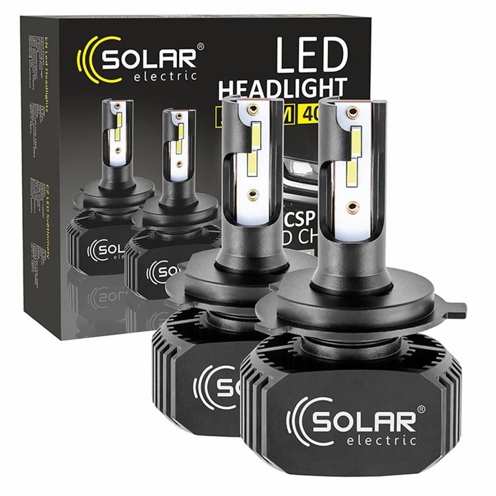 Solar 8204 Lampa LED Solar H4 12-24V 6000K 5000Lm 40W CSP1860 2 szt. 8204: Dobra cena w Polsce na 2407.PL - Kup Teraz!