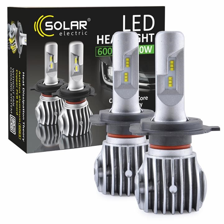 Solar 8604 LED-Lampe Solar H4 12-24V 6500K 6000Lm 40W Cree Chip 8604: Kaufen Sie zu einem guten Preis in Polen bei 2407.PL!