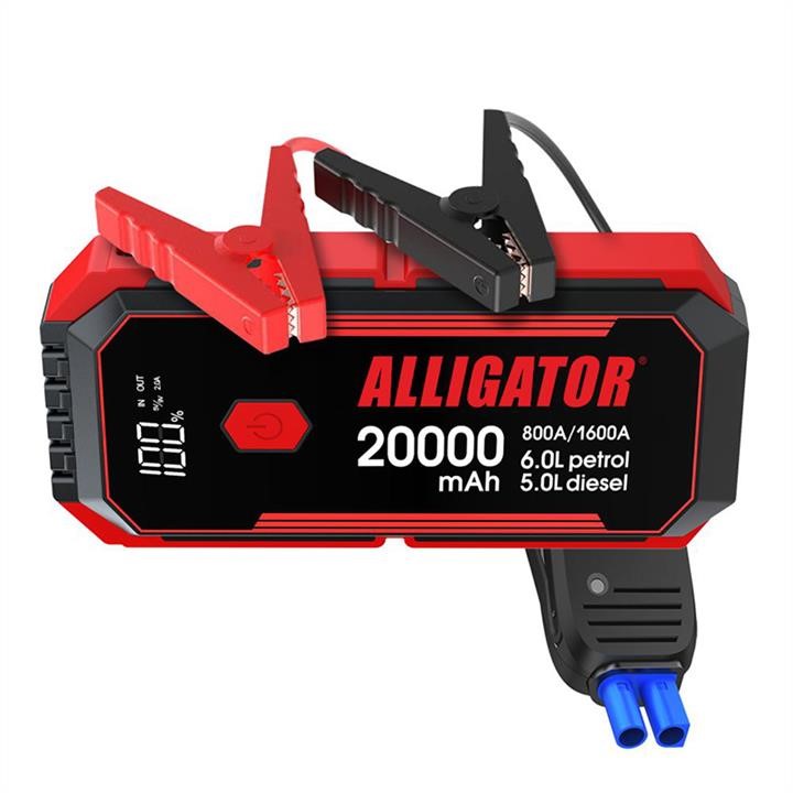 Alligator JS843 Jump Starter 800A/1600A 20000mAh z inteligentnymi terminalami JS843: Dobra cena w Polsce na 2407.PL - Kup Teraz!