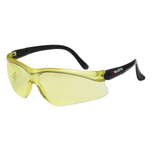 Wurth 0899103112 Protective glasses Premium, AS/NZS1337-PC, yellow 0899103112: Buy near me in Poland at 2407.PL - Good price!
