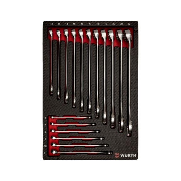 Wurth 0965905401 Set of combination wrenches ZEBRA 17 pcs. 0965905401: Buy near me in Poland at 2407.PL - Good price!
