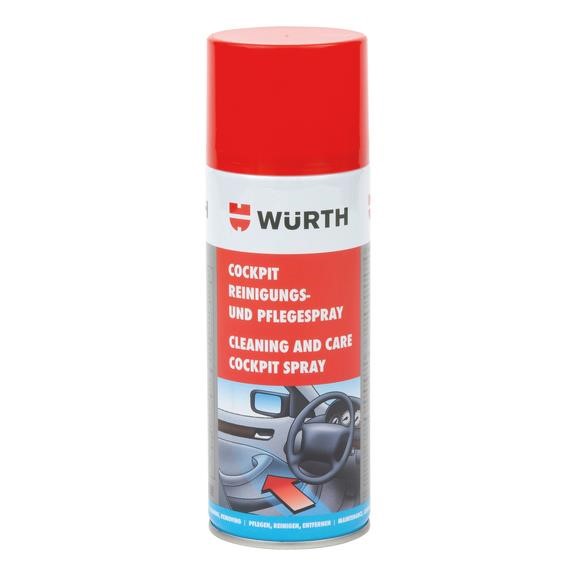 Wurth 08902221 Spray do czyszczenia i pielęgnacji wnętrz 400 ml 08902221: Dobra cena w Polsce na 2407.PL - Kup Teraz!