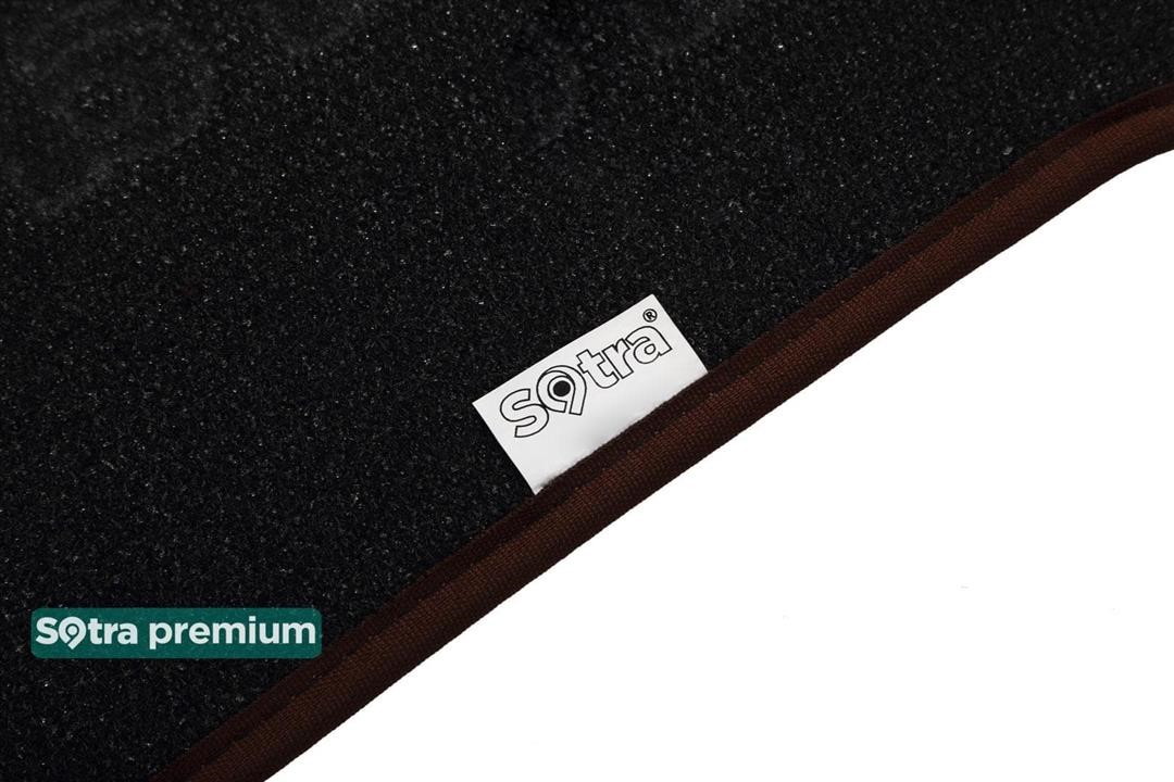 Teppich im Kofferraum Sotra Premium chocolate für Mercedes-Benz A-Class Sotra 05291-CH-CHOCO