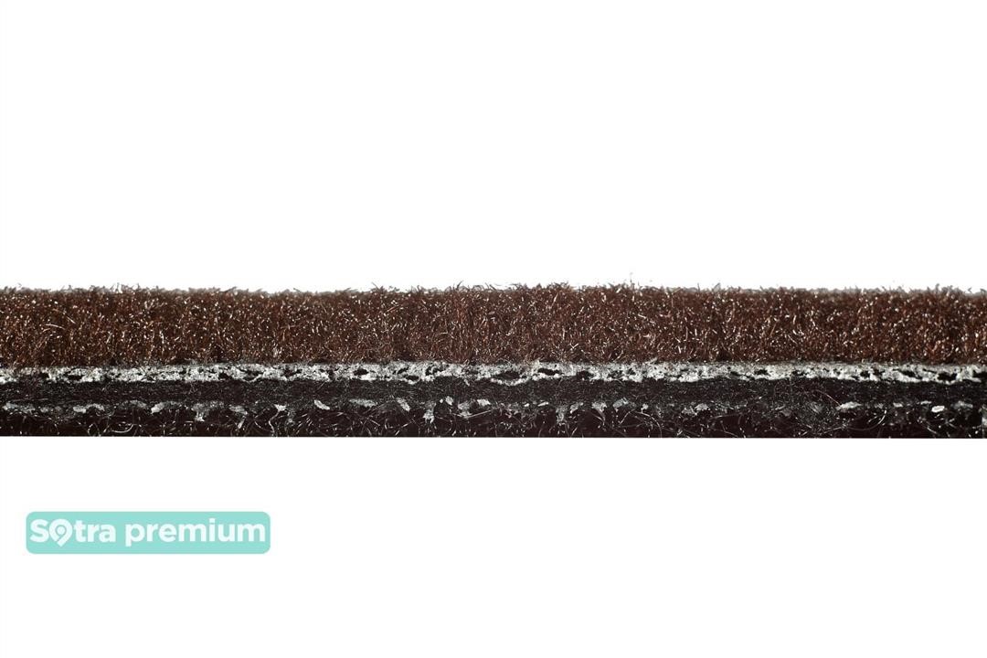 Teppich im Kofferraum Sotra Premium chocolate für Kia Optima Sotra 09555-CH-CHOCO