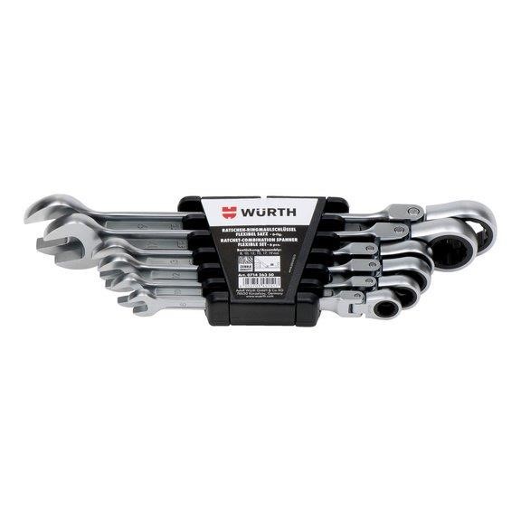 Wurth 071426350 Set of combination wrenches ZEBRA, 6 pcs. 071426350: Buy near me in Poland at 2407.PL - Good price!