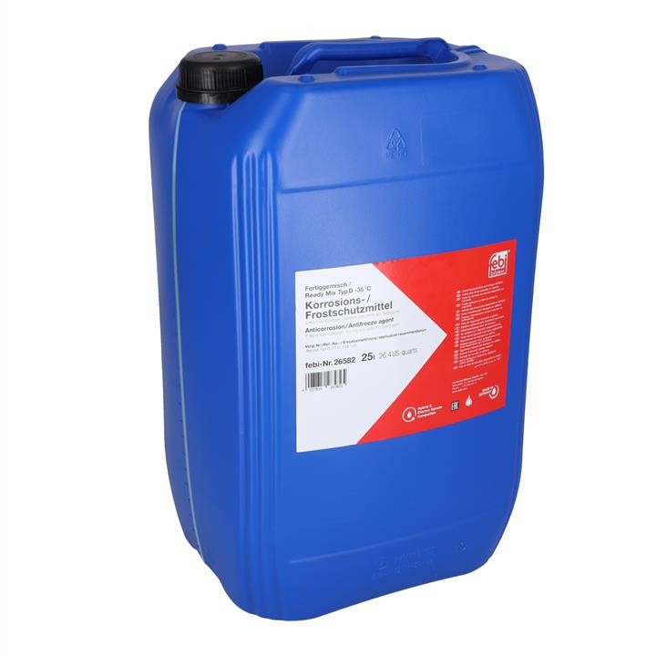 febi 26582 Coolant READY MIX, green, -30°C, 25 L 26582: Buy near me in Poland at 2407.PL - Good price!