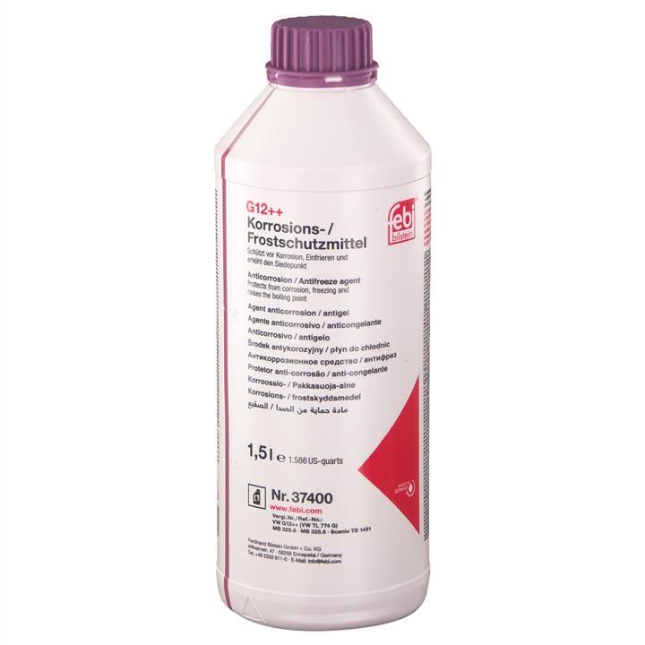 Antifreeze concentrate G12++ ANTIFREEZE, purple, 1.5 L febi 37400