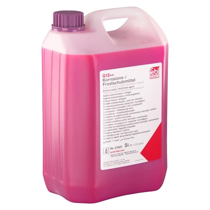 febi 37401 Antifreeze concentrate G12++ ANTIFREEZE, purple, 5 L 37401: Buy near me at 2407.PL in Poland at an Affordable price!