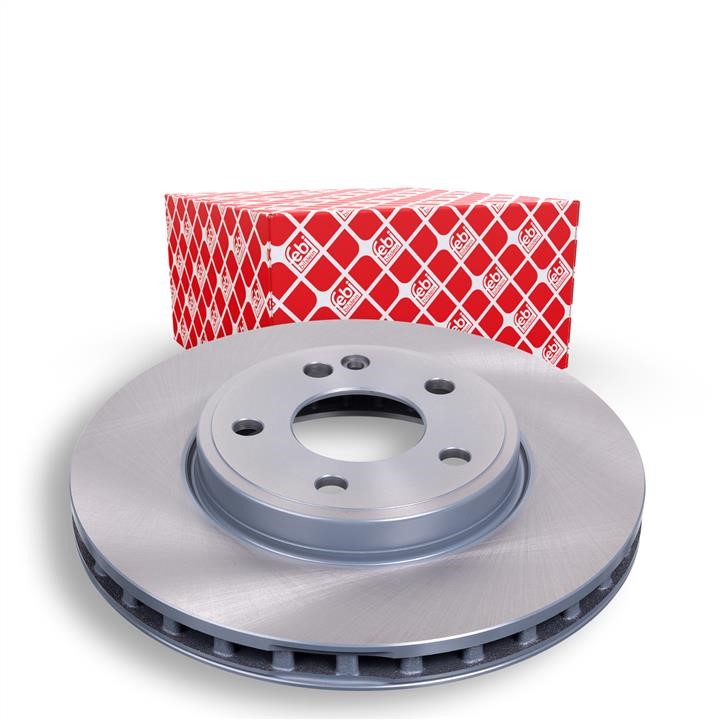 Тормозной диск передний вентилируемый febi 43861