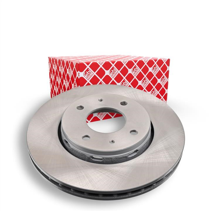 Тормозной диск передний вентилируемый febi 14844