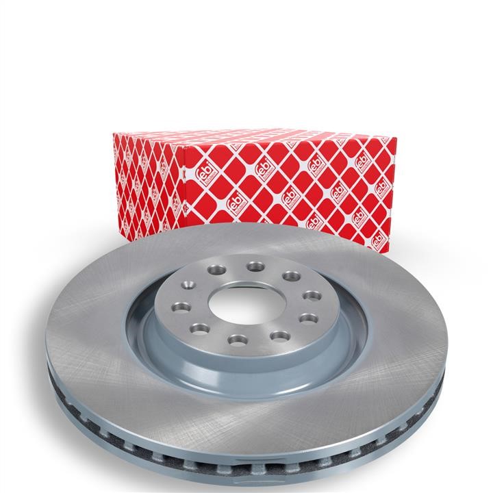 Тормозной диск передний вентилируемый febi 39129
