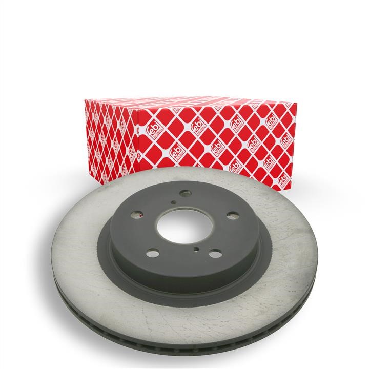 Тормозной диск передний вентилируемый febi 26110