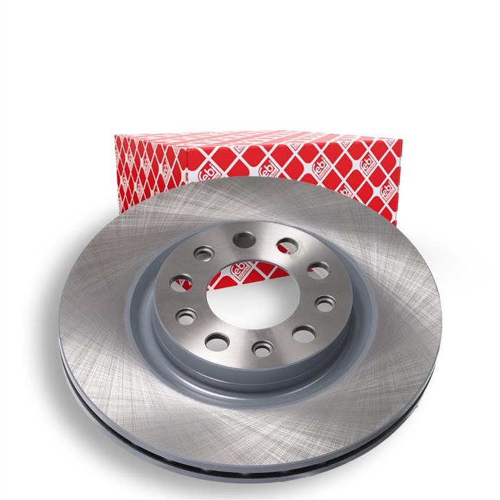 Rear ventilated brake disc febi 43963