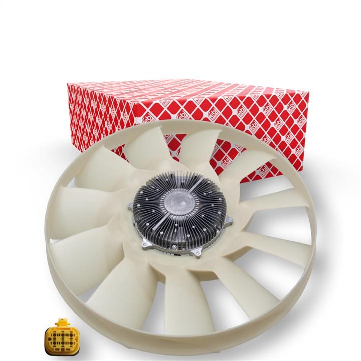 Hub, engine cooling fan wheel febi 48298