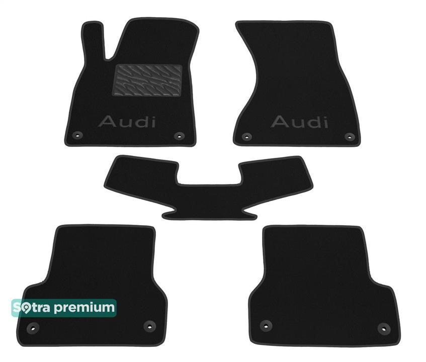 Sotra 05462-CH-BLACK The carpets of the Sotra interior are two-layer Premium black for Audi A7/S7/RS7 (mkI) 2010-2018, set 05462CHBLACK: Buy near me in Poland at 2407.PL - Good price!