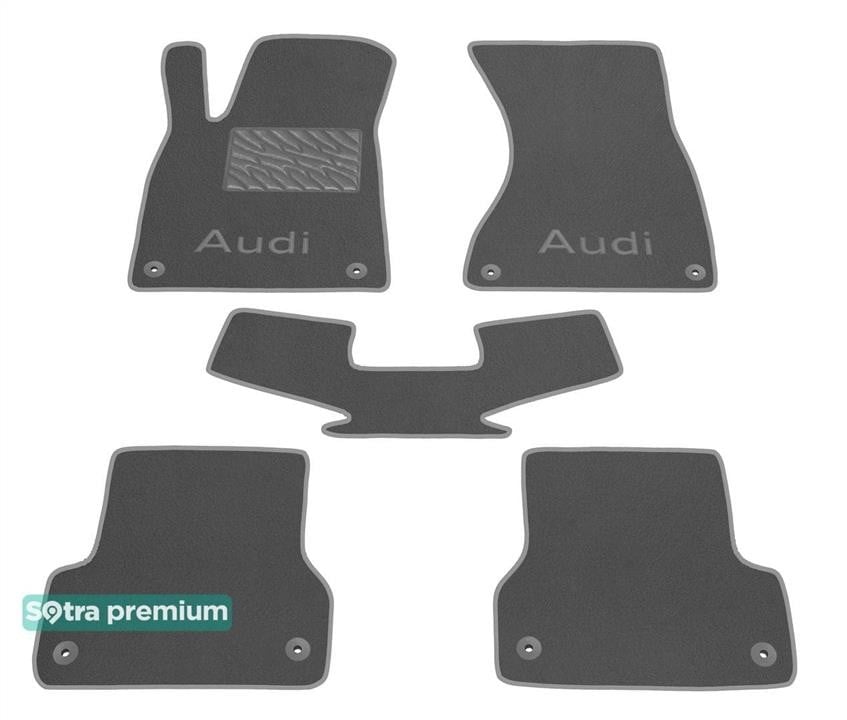 Sotra 05462-CH-GREY The carpets of the Sotra interior are two-layer Premium gray for Audi A7/S7/RS7 (mkI) 2010-2018, set 05462CHGREY: Buy near me in Poland at 2407.PL - Good price!