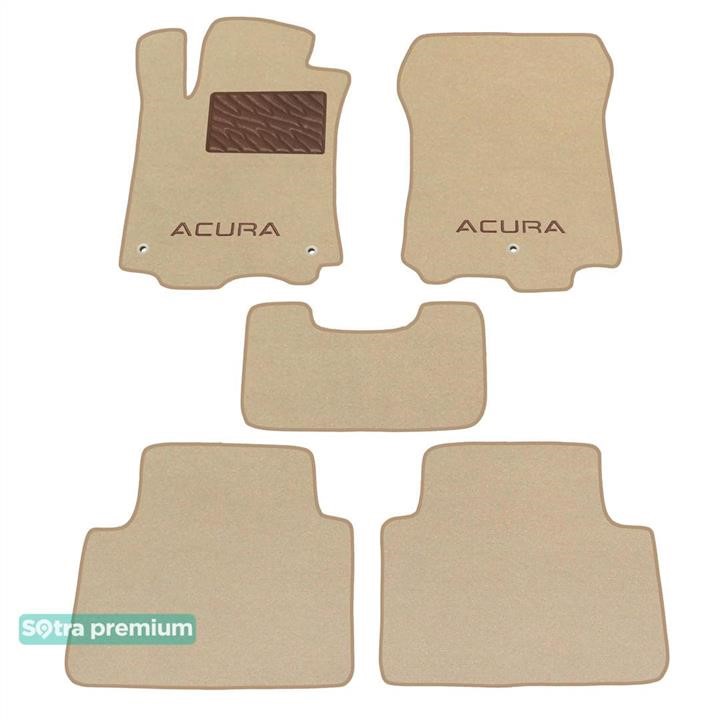 Sotra 07644-CH-BEIGE Die Teppiche des Sotra-Interieurs sind zweischichtig Premium beige für Acura TLX (mkI) 2014-2020, satz 07644CHBEIGE: Kaufen Sie zu einem guten Preis in Polen bei 2407.PL!