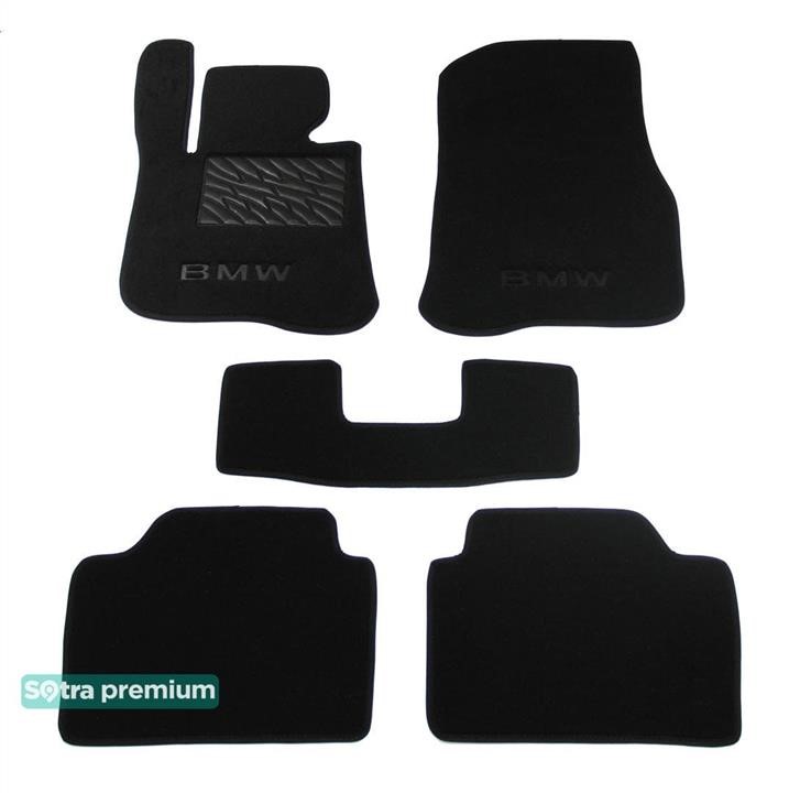 Sotra 07937-CH-BLACK Sotra interior mat, two-layer Premium black for BMW 4-series (F36) (gran coupe) 2013-2020 07937CHBLACK: Buy near me in Poland at 2407.PL - Good price!