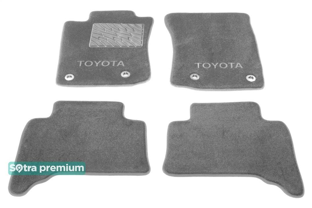 Sotra 07973-CH-GREY Sotra interior mat, two-layer Premium gray for Toyota Land Cruiser Prado (J150) / 4Runner (mkV) (4 clips) 2013- 07973CHGREY: Buy near me in Poland at 2407.PL - Good price!