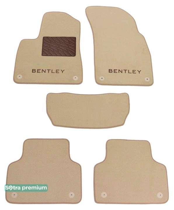 Sotra 08979-CH-BEIGE Sotra interior mat, two-layer Premium beige for Bentley Bentayga (mkI) 2015- 08979CHBEIGE: Buy near me at 2407.PL in Poland at an Affordable price!