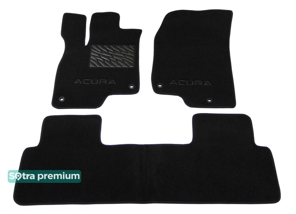 Sotra 09245-CH-BLACK Коврики салона Sotra двухслойные Premium черные для Acura RDX (mkIII) 2019-, комплект 09245CHBLACK: Отличная цена - Купить в Польше на 2407.PL!
