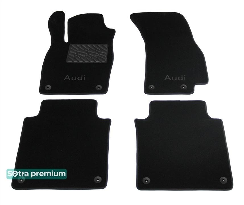 Sotra 09139-CH-BLACK Sotra interior mat, two-layer Premium black for Audi A8/S8 (mkIV)(D5)(long) 2017- 09139CHBLACK: Buy near me at 2407.PL in Poland at an Affordable price!
