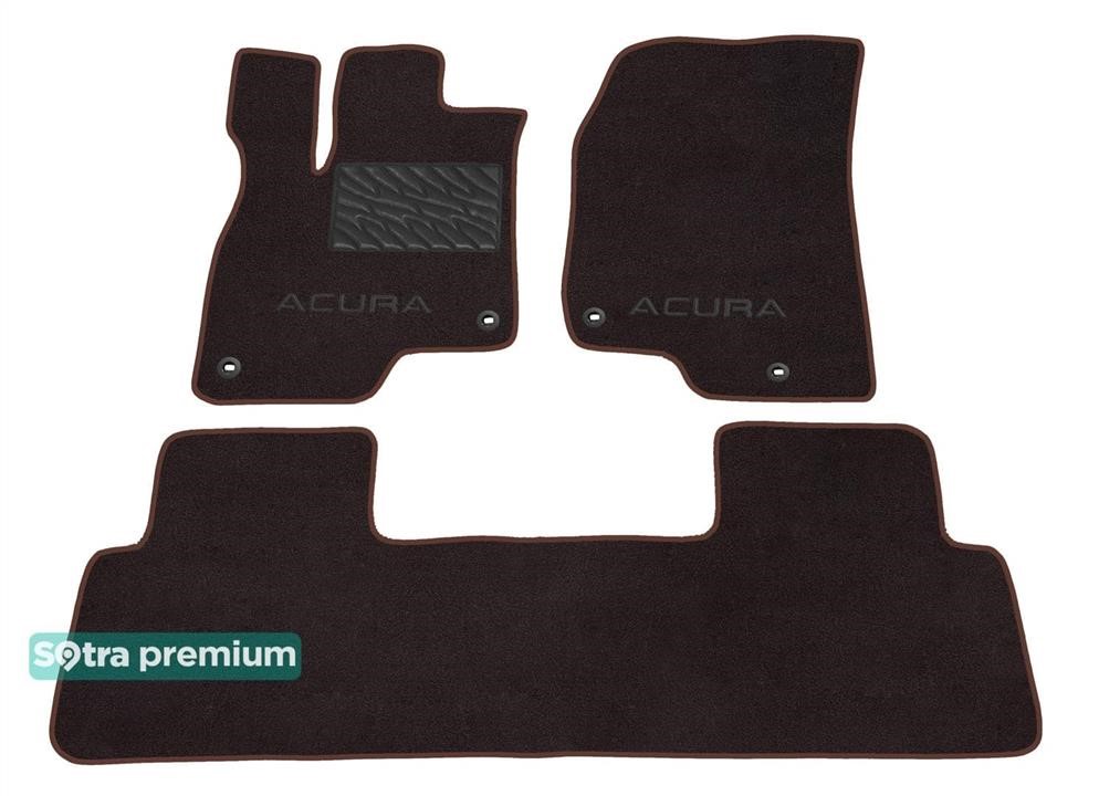 Sotra 09245-CH-CHOCO The carpets of the Sotra interior are two-layer Premium brown for Acura RDX (mkIII) 2019-, set 09245CHCHOCO: Buy near me in Poland at 2407.PL - Good price!