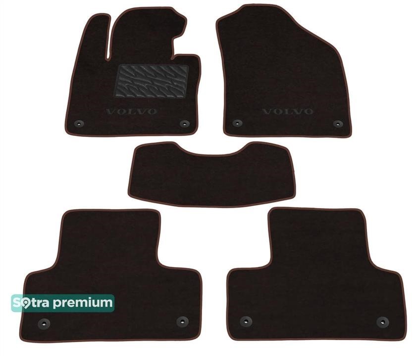 Sotra 09121-CH-CHOCO Sotra interior mat, two-layer Premium brown for Volvo XC60 (mkII) 2017- 09121CHCHOCO: Buy near me in Poland at 2407.PL - Good price!