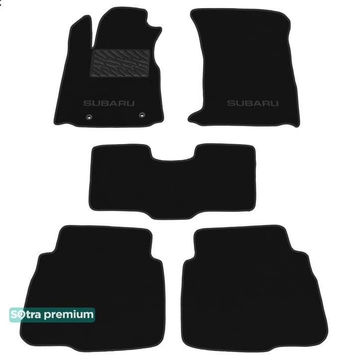 Sotra 09298-CH-BLACK Die Teppiche des Sotra-Interieurs sind zweischichtig Premium schwarz für Subaru Legacy (mkVII) / Outback (mkVI) 2020-, satz 09298CHBLACK: Kaufen Sie zu einem guten Preis in Polen bei 2407.PL!