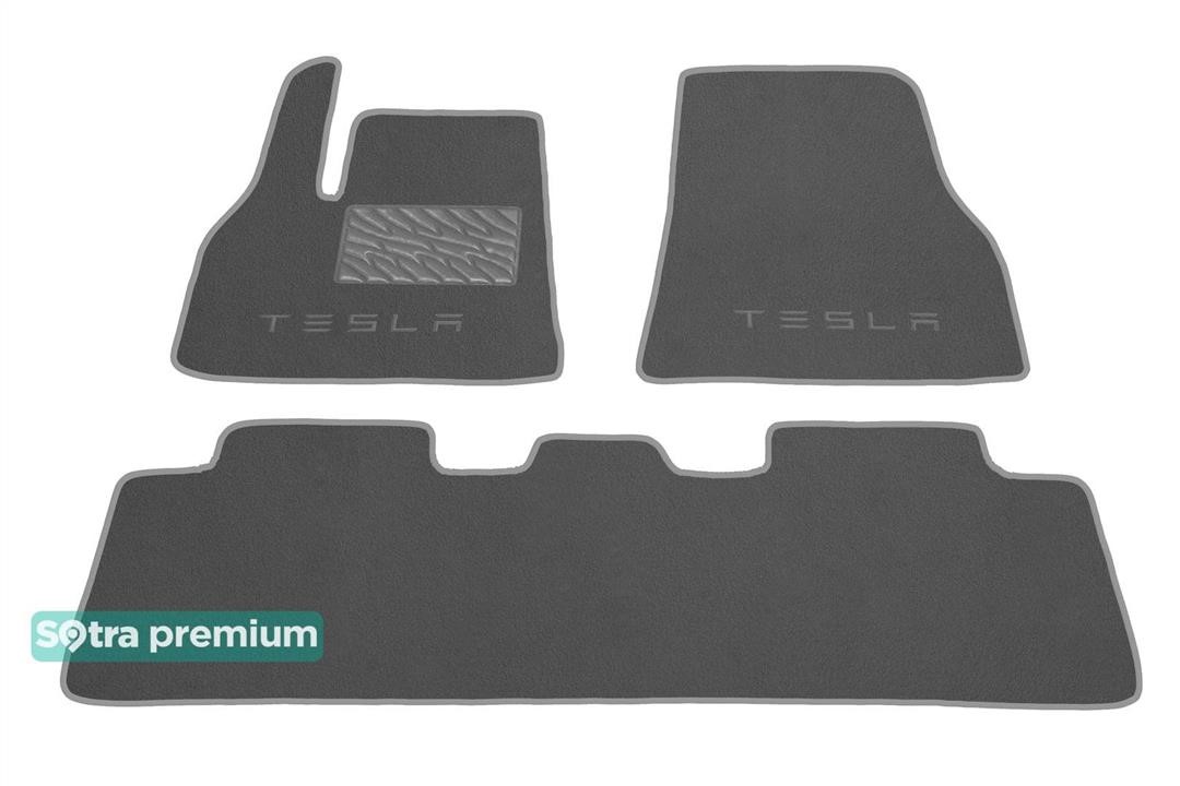 Sotra 09361-CH-GREY Die Teppiche des Sotra-Interieurs sind zweischichtig Premium grau für Tesla Model Y (mkI) 2020-, satz 09361CHGREY: Kaufen Sie zu einem guten Preis in Polen bei 2407.PL!