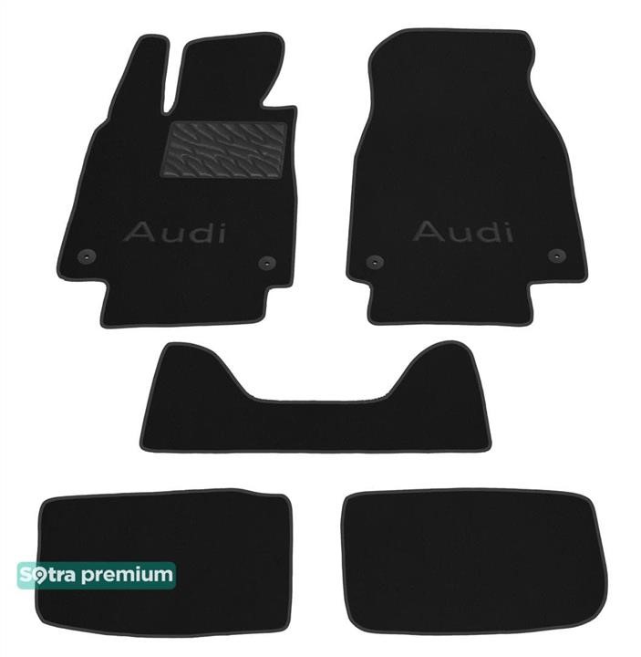 Sotra 09442-CH-BLACK Килимки салону Sotra двошарові Premium чорні для Audi e-tron GT (mkI) 2020-, комплект 09442CHBLACK: Приваблива ціна - Купити у Польщі на 2407.PL!