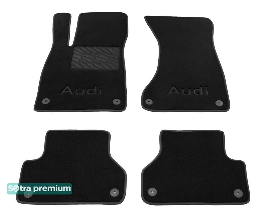 Sotra 90221-CH-GRAPHITE The carpets of the Sotra interior are two-layer Premium dark-gray for Audi A4/S4/RS4 (mkV)(B9) 2015-2023, set 90221CHGRAPHITE: Buy near me in Poland at 2407.PL - Good price!