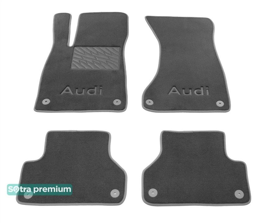 Sotra 90221-CH-GREY The carpets of the Sotra interior are two-layer Premium gray for Audi A4/S4/RS4 (mkV)(B9) 2015-2023, set 90221CHGREY: Buy near me in Poland at 2407.PL - Good price!