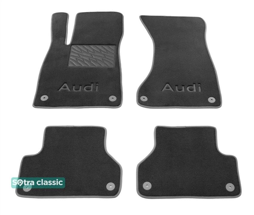 Sotra 90221-GD-GREY The carpets of the Sotra interior are two-layer Classic gray for Audi A4/S4/RS4 (mkV)(B9) 2015-2023, set 90221GDGREY: Buy near me at 2407.PL in Poland at an Affordable price!