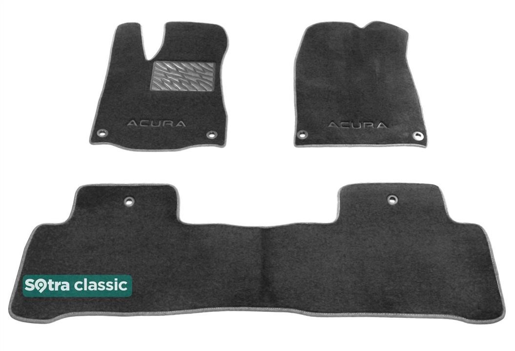 Sotra 90395-GD-GREY The carpets of the Sotra interior are two-layer Classic gray for Acura MDX (mkIII) (1-2 row) 2014-2020, set 90395GDGREY: Buy near me in Poland at 2407.PL - Good price!