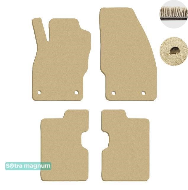 Sotra 90513-MG20-BEIGE The carpets of the Sotra interior are two-layer Magnum beige for Opel Corsa (mkV)(E) 2014-2019, set 90513MG20BEIGE: Buy near me in Poland at 2407.PL - Good price!