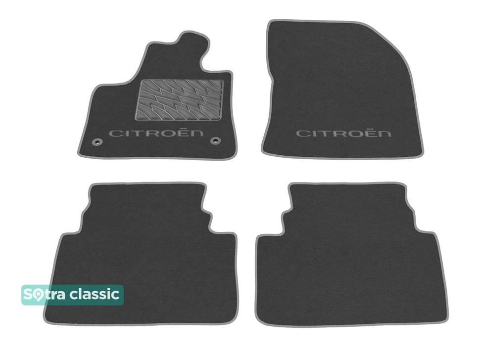 Sotra 90441-GD-GREY The carpets of the Sotra interior are two-layer Classic gray for Citroen C5 Aircross (mkI) 2017-, set 90441GDGREY: Buy near me in Poland at 2407.PL - Good price!