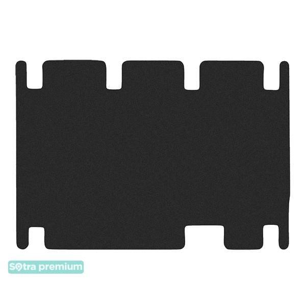 Sotra 90707-CH-BLACK Sotra interior mat, two-layer Premium black for Citroen SpaceTourer (mkI); Peugeot Traveler (mkI); Opel Zafira (mkIV)(D); Toyota ProAce (mkII)(2nd row 1+1)(3rd row - 1+2)(3rd row) 2016- 90707CHBLACK: Buy near me in Poland at 2407.PL - Good price!