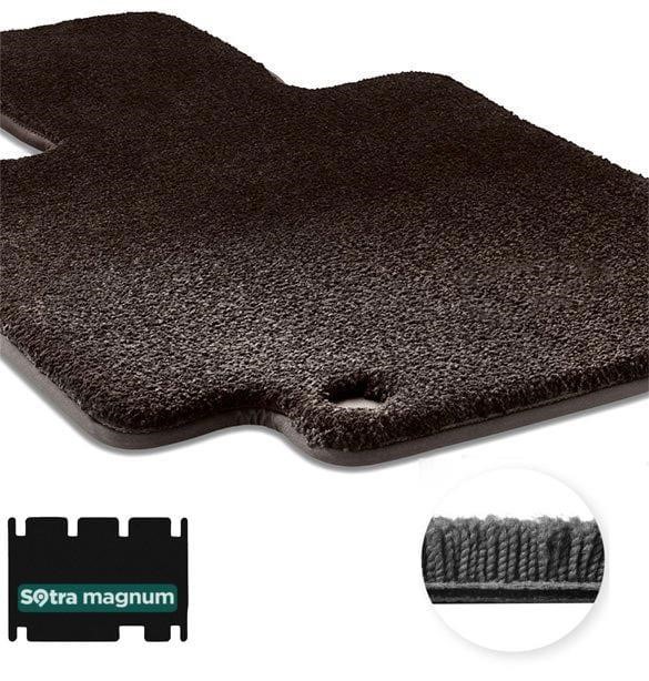 Sotra 90707-MG15-BLACK Sotra interior mat, two-layer Magnum black for Citroen SpaceTourer (mkI); Peugeot Traveler (mkI); Opel Zafira (mkIV)(D); Toyota ProAce (mkII)(2nd row 1+1)(3rd row - 1+2)(3rd row) 2016- 90707MG15BLACK: Buy near me in Poland at 2407.PL - Good price!